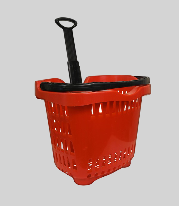 2 Wheel Apple Baskets