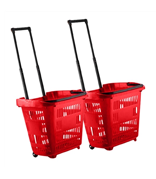 Shopping Trolleys And Baskets