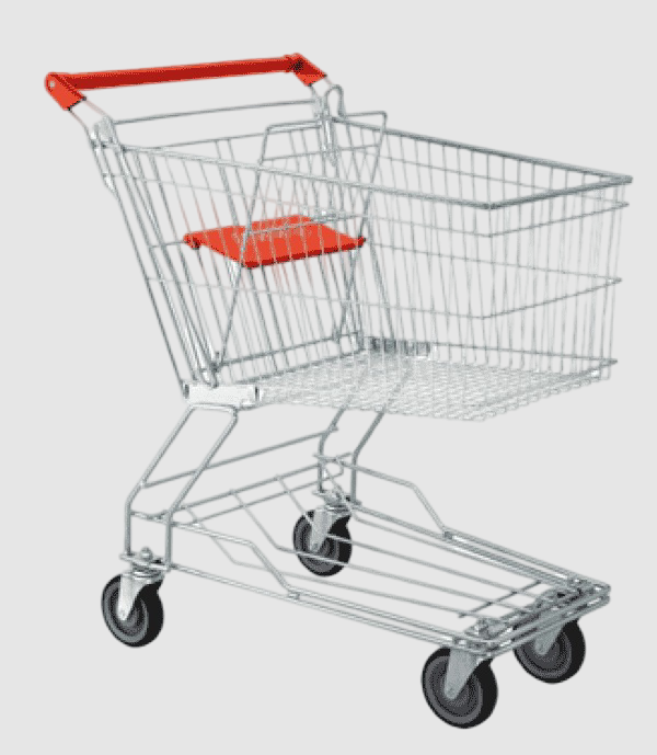 Steel Shopping Asian Trolley 50 Ltr