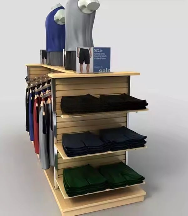 Wooden Centre Rack